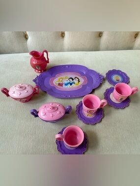 Disney Princess Tea Set Kids Toy - Play Tea Party Set